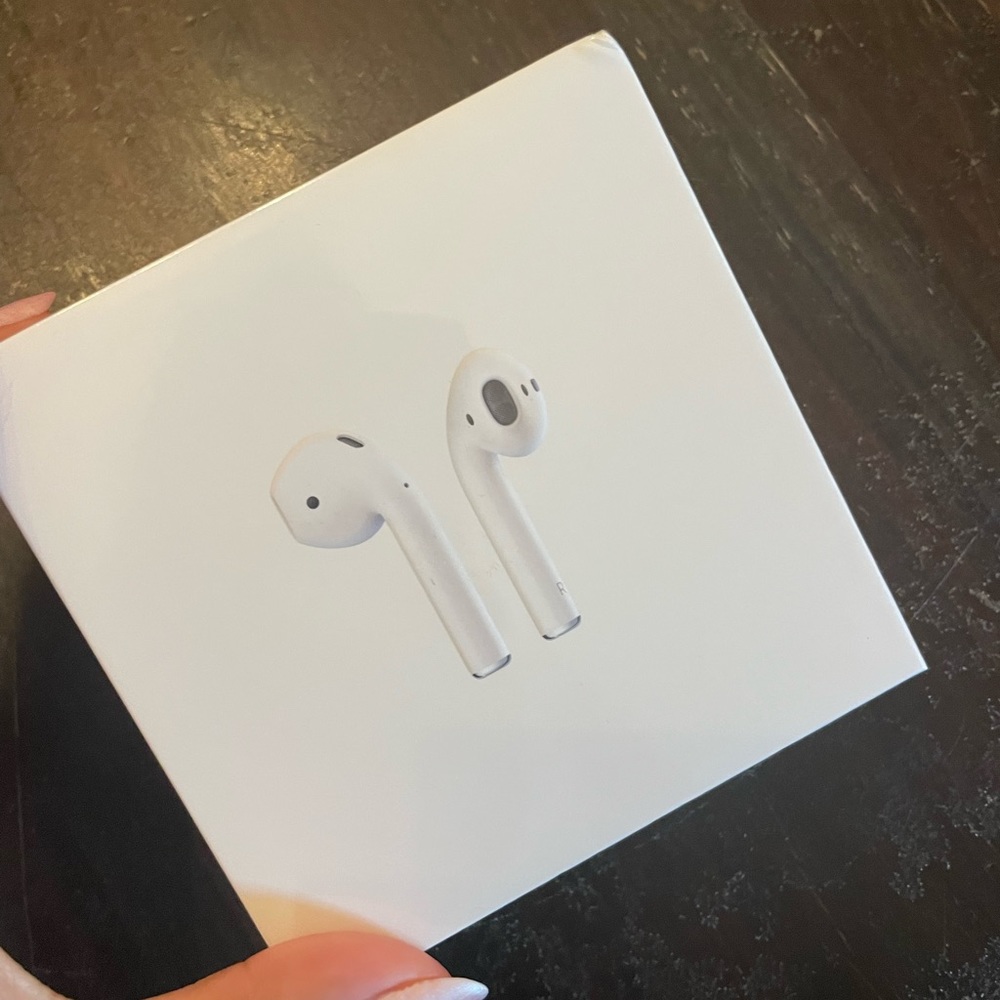 New AirPods with charging case (2nd generation)